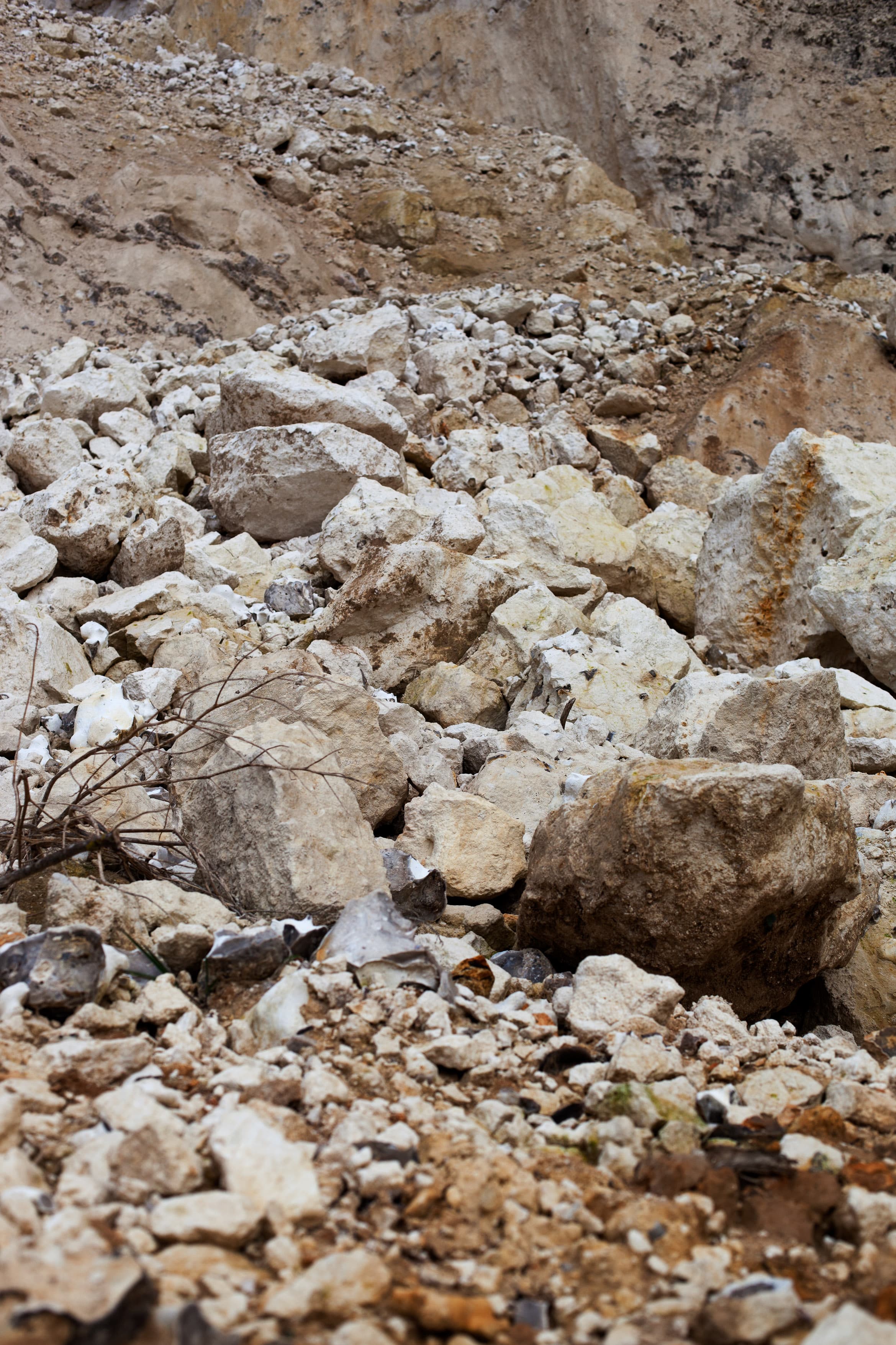 La Haie d'Etigues (Eboulis)